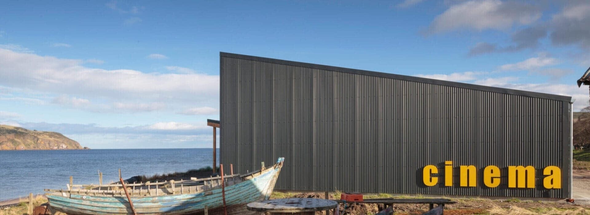 Cromarty Cinema. Officially the 95th greatest cinema in the world according to Time Out
